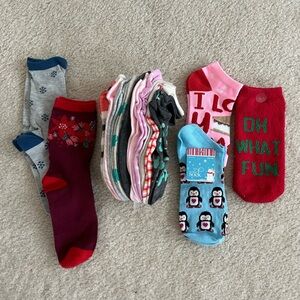 Ladies Socks Lot (15 pairs NEW)